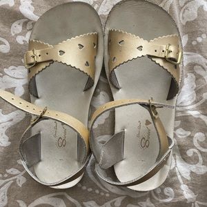Saltwater Sandals- Girls Size 1
